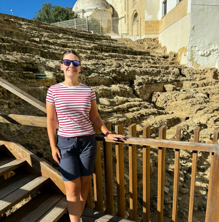 I discovered a Roman Amphitheatre in Spain Emma cruises