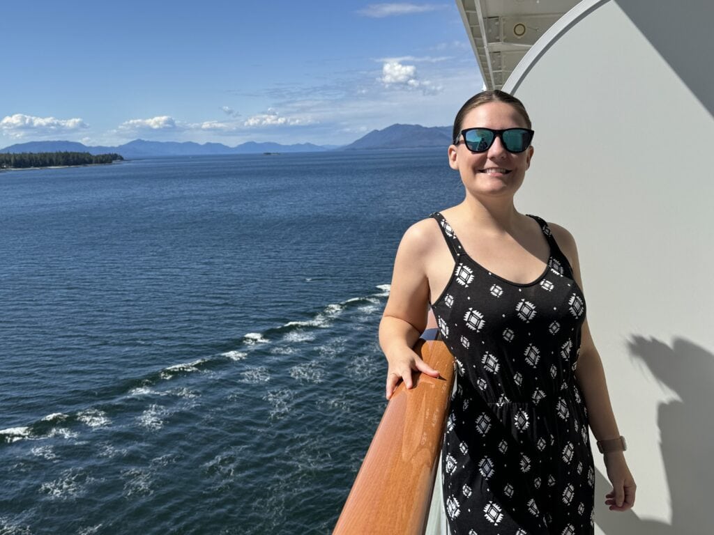 Emma Cruises Celebrity infinity balcony