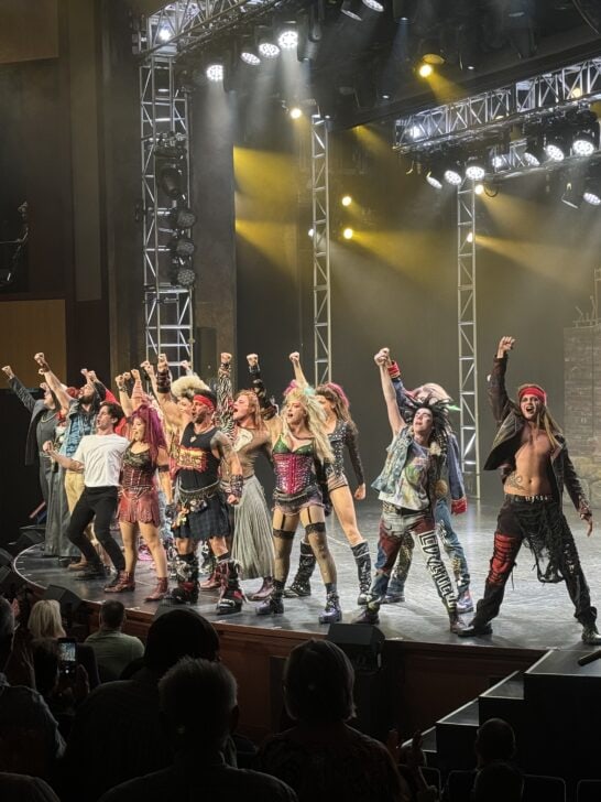 Theatre performance of We will rock you - Anthem of the Seas