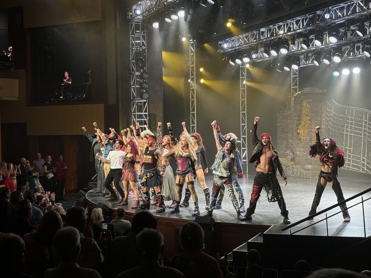 Theatre performance of We will rock you - Anthem of the Seas