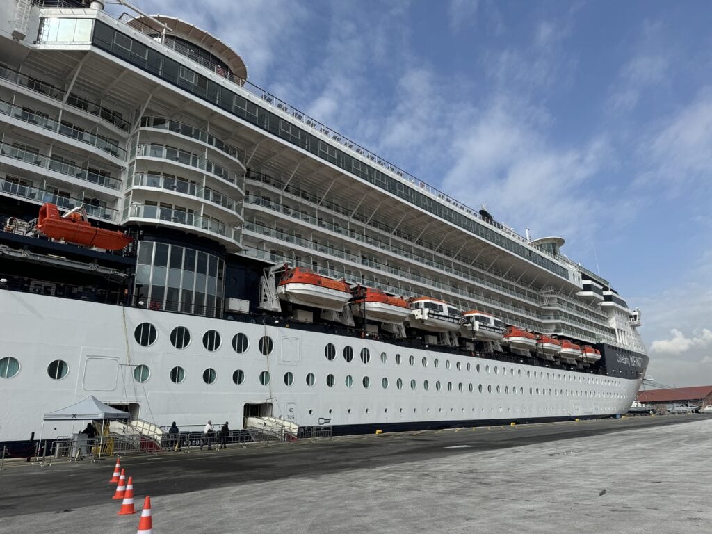 Celebrity Infinity gangways down