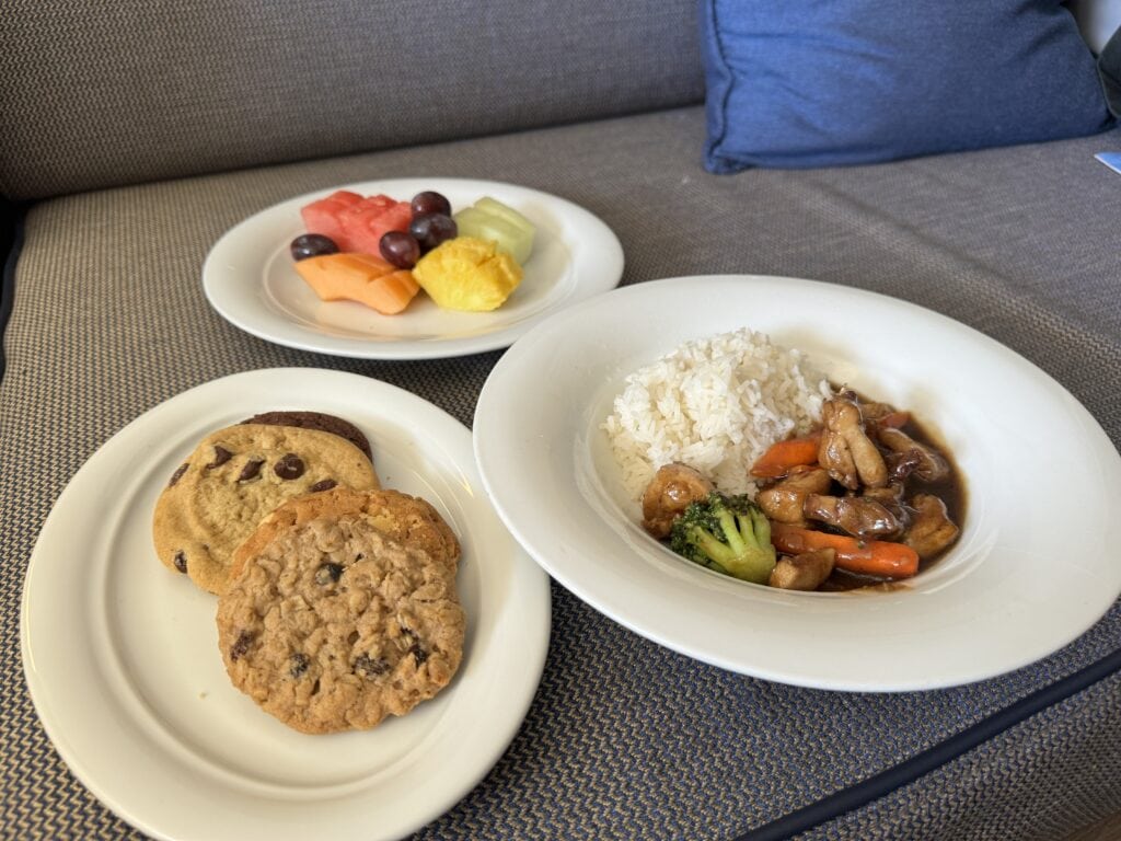 Norwegian Encore Room service food