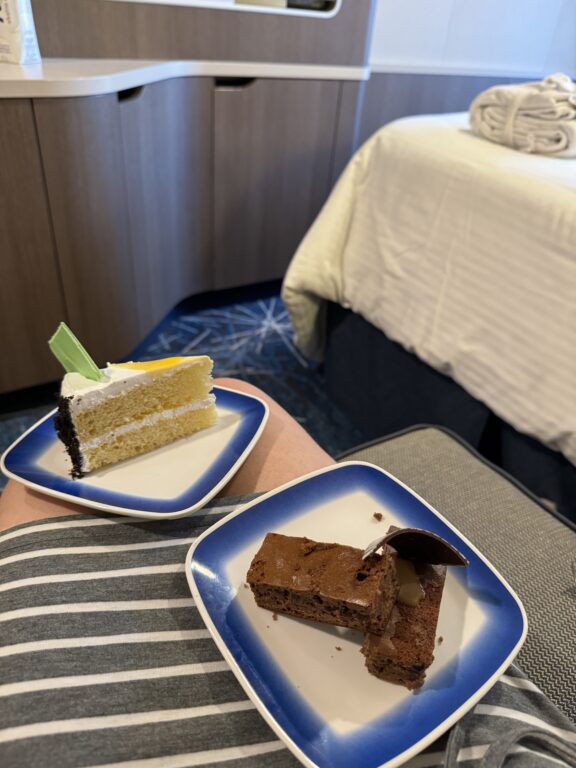 Norwegian Encore buffet food