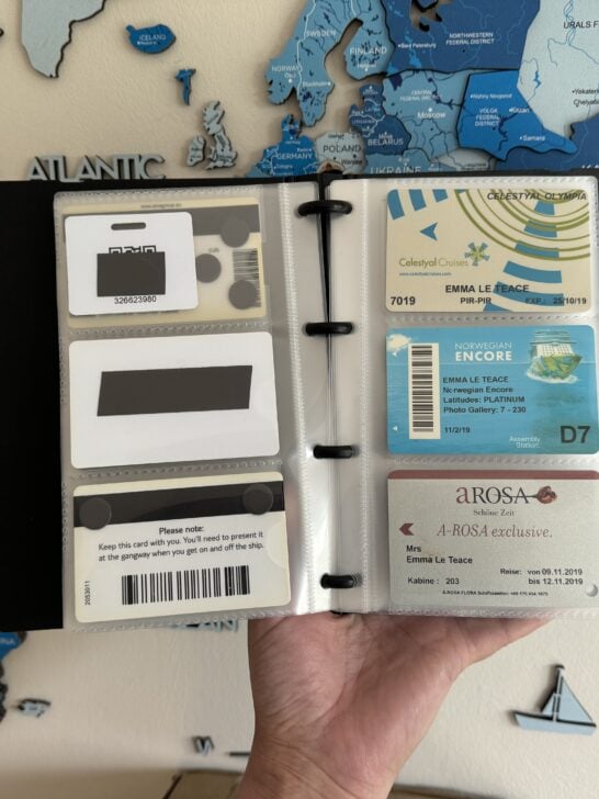 Cruise card wallet
