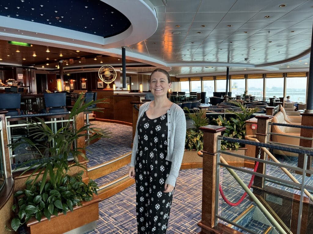 Emma Cruises P&O Aurora Crows Nest