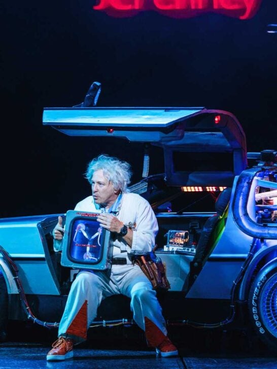 back to the future the musical royal caribbean