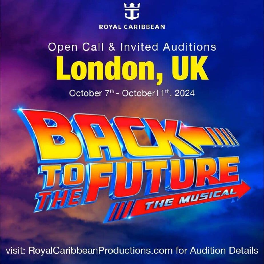 back to the future the musical royal caribbean