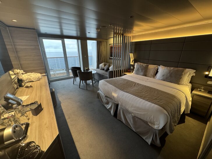 MSC Euribia balcony cabin