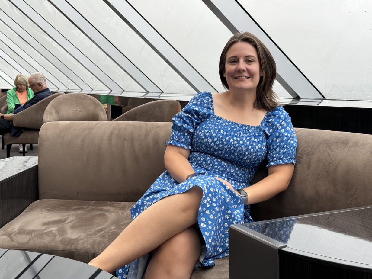 Emma cruises Yacht Club Top Sail Lounge