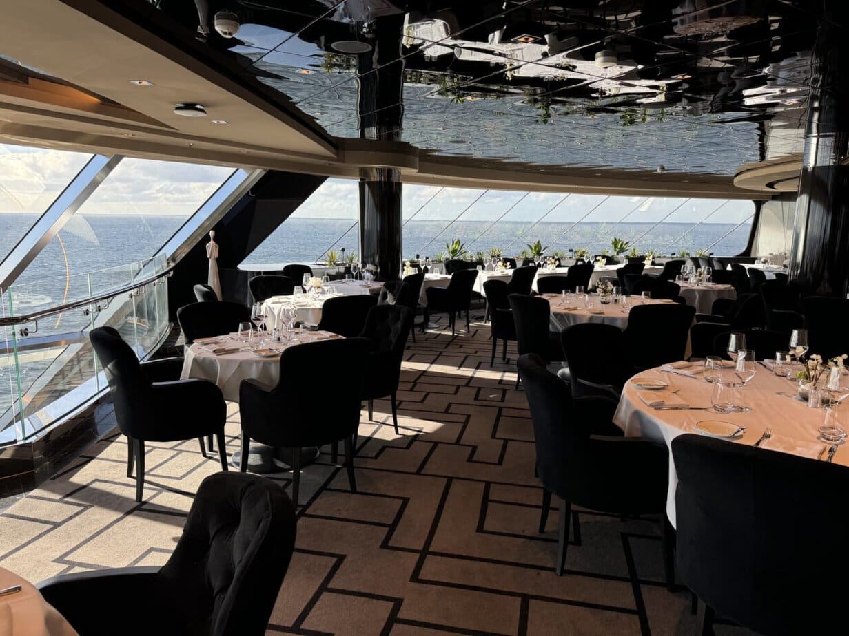 MSC Yacht Club dining room