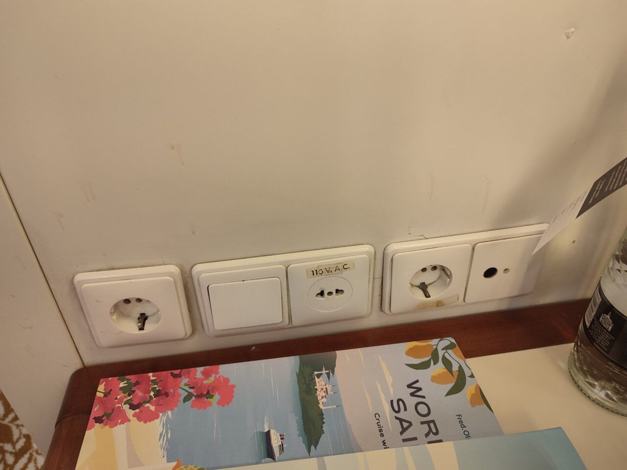 Plug sockets on Balmoral